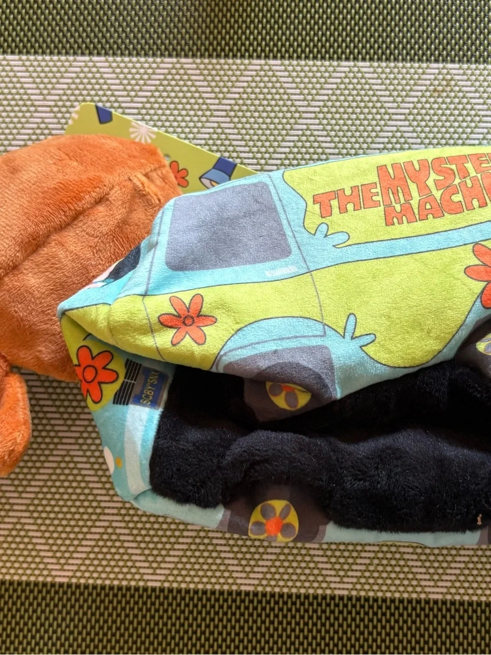 Bark Howloween Mystery Machine Plush Set - Teal & Orange M L NWT Scooby Doo Toy